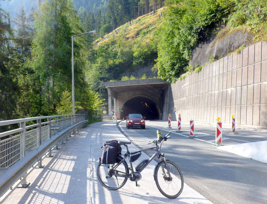 Klamm Tunnel gut passiert