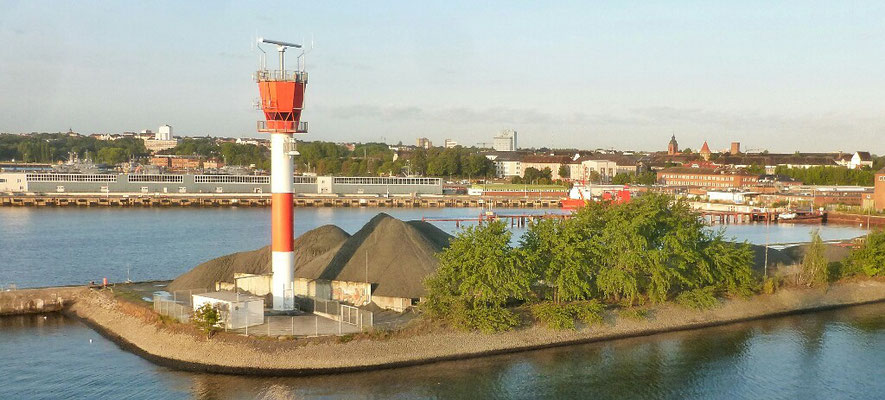 Kiel mit Leuchtturm