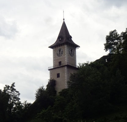 Der Uhr Turm von Bruck an der Mur 