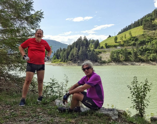 Beim Olanger Stausee