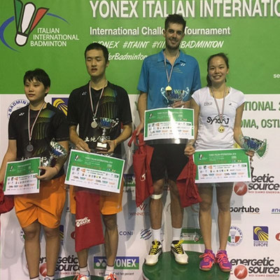 Badminton – Open d’Italie avec Anne Tran