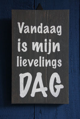 vandaag lievelingsdag