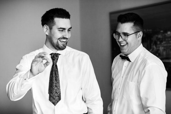 Bräutigam und Trauzeuge in Braunschweig