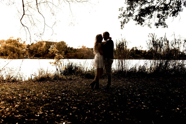 Fotoshooting am See