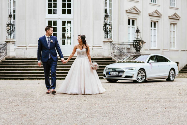Brautpaarshooting in Braunschweig Schloss Richmond