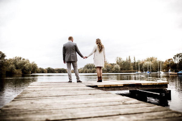 Fotoshooting am Steg