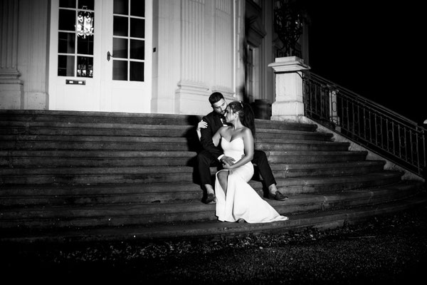 brautpaar romantisch schloss richmond 