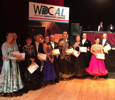 WDC-AL Open BeNeLux Championships Masterclass Over 50 Ballroom Bergen op Zoom, Netherlands 7. Oktober hier: De Stoelemat Bergen op Zoom