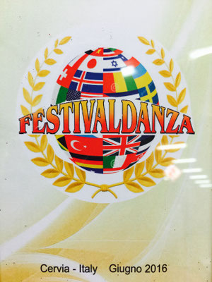 WDC AL Festivaldanza 2016 Senior Over 46 S Ballroom 25. Juni hier: Cervia, Italia