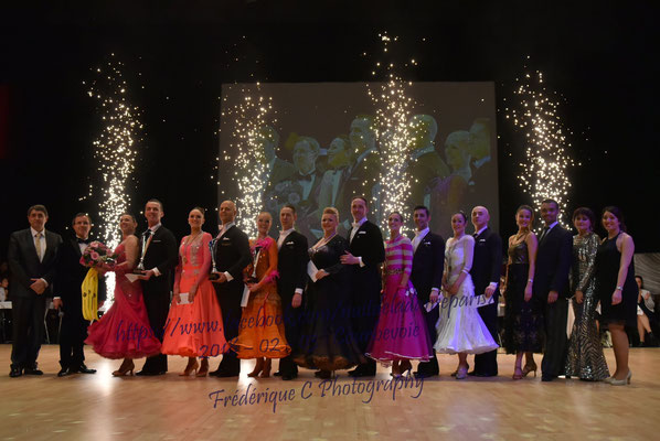 WDC AL Senior I and II Ballroom: 40ème Grand Prix International Paris 3. Februar hier: Centre Evénementiel de Courbevoie