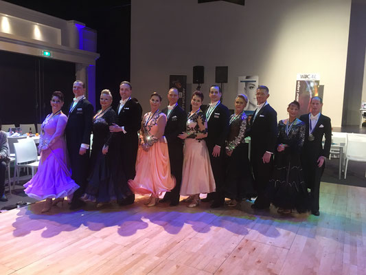 WDC Grand Prix Dutch AL DMN Masterclass Ballroom Over 50, Nieuwegein Netherlands 7. Januar hier: NBC Congrescentrum