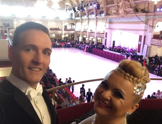 WDC AL European Championships in Blackpool, England 20. April hier: Winter Gardens Blackpool