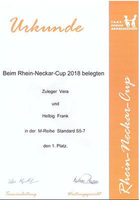 WDC/GAL DAT Baden-Württembergische Meisterschaft und Rhein-Neckar Cup, Walldorf 28. April hier: Astoria-Halle