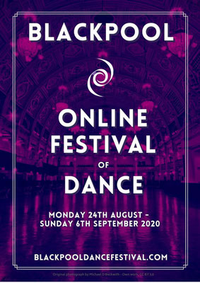 Blackpool Online Festival of Dance 3. September hier: Online