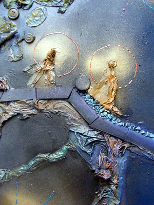 Les Passeurs de Rêves (détail). 50x100cm ©B.Dupuis