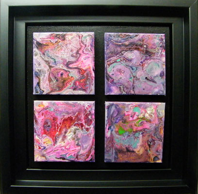 Les "minis" 7x7 cm - par 4 (encadré 20x20cm - 60€) ©B.Dupuis