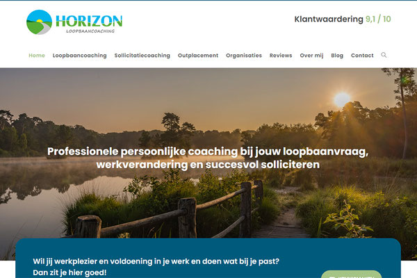 Website Horizon loopbaancoaching