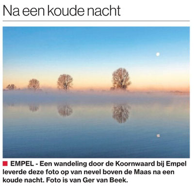 Na een koude nacht, Brabants Dagblad