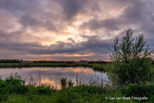 Zicht op de Groote Wielen