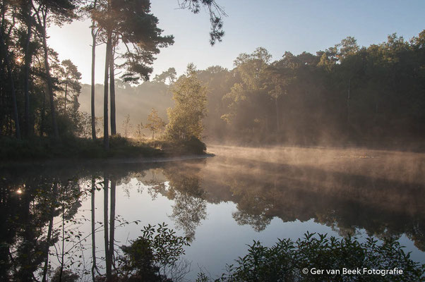 Mist op het water