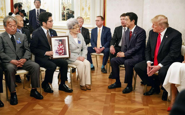横田佐紀江さんトランプ大統領に面談 アメリカ