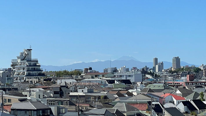 富士山で初冠雪＠菱和パレス中目黒管理組合ブログ