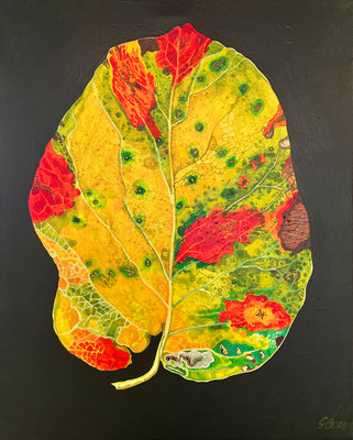 "Vergänglichkeit 1" Akryl/Leinen (40x50) 2025