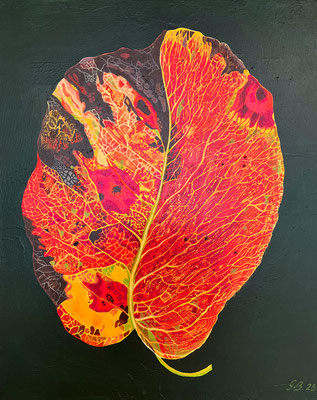 "Vergänglichkeit 2" Akryl/Leinen (40x50) 2025