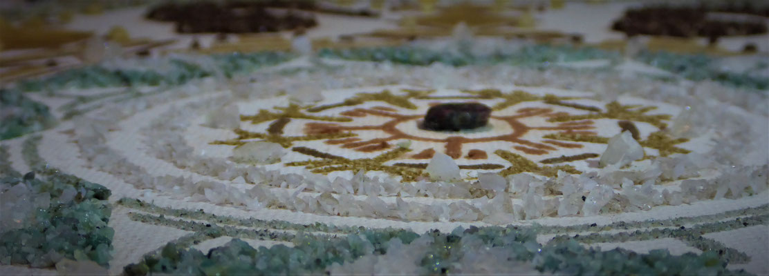Natur Edelstein Mandala 