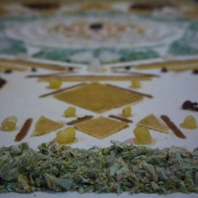 Natur Edelstein Mandala