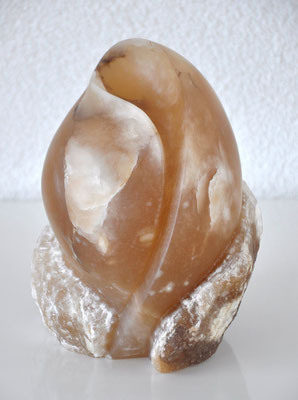 Conchiglia 37, B18xH20xT20cm, Alabaster Spanien, 2013