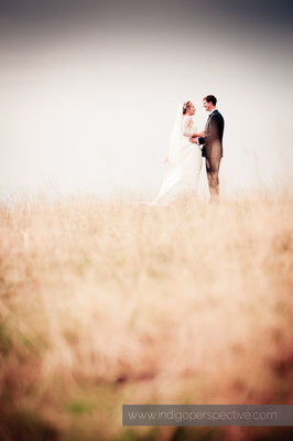 48-woolacombe-barricane-beach-wedding-north-devon-bride-groom-distance-natural-portrait