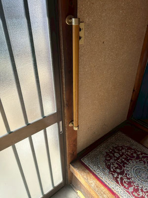 手すり取付け