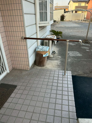 手すり取付け