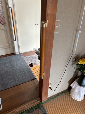 手すり取付け