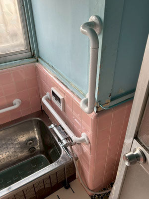 手すり取付け