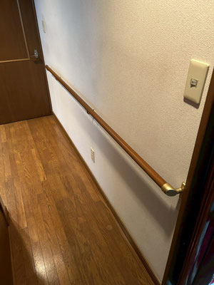 手すり取付け