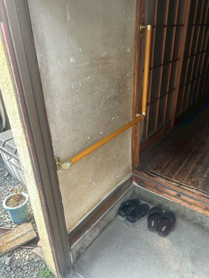 手すり取付け