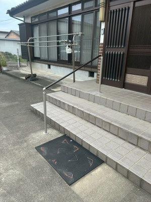 手すり取付け
