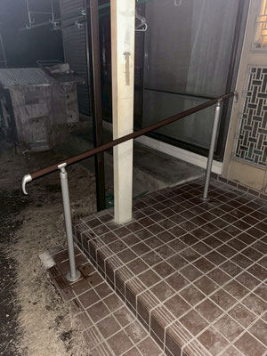 手すり取付け