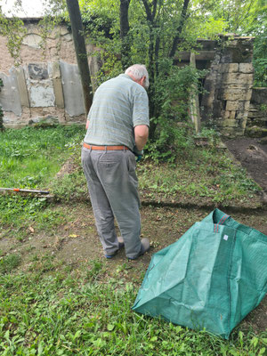 ...des Friedhofes....