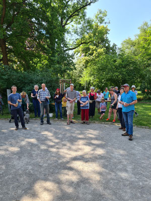 ...bis die Bratwürste fertig sind.