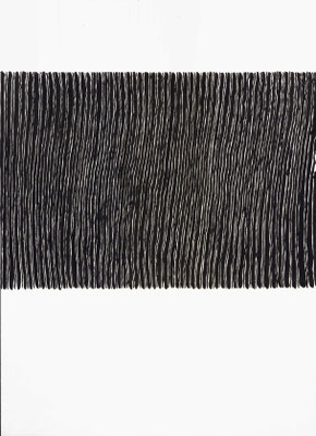 Black Series; Pinselzeichnung schwarze Tusche auf Papier, 29,7 x 21 cm, 2018