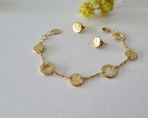 bracelet plaqué or vendu chez atelier  à Pau