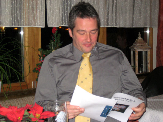Der Jahresrückblick 2009 wird zelebriert ...