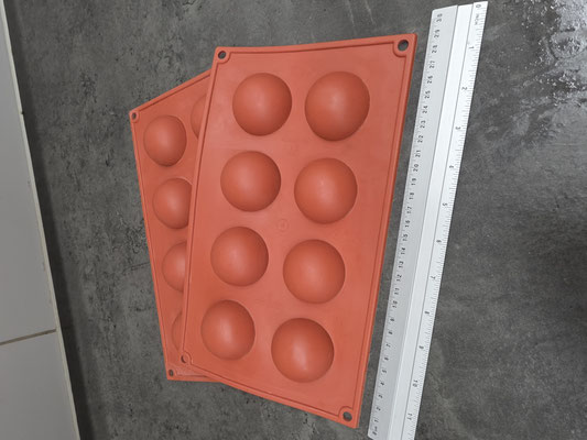 Silicone bolvorm 4 cm 2x8 € 7,50 p/st