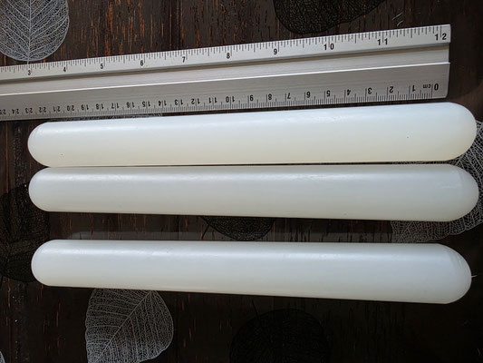 3 kleine rolstokken € 2,50