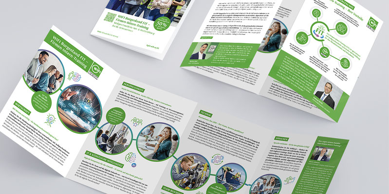 Folder Firmen-Intern-Training · WIFI Burgenland