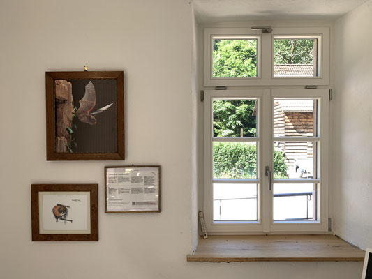 Ausstellungsbereich in der historischen Rußhütte. FOTO: H. Mercker/NABU FDS
