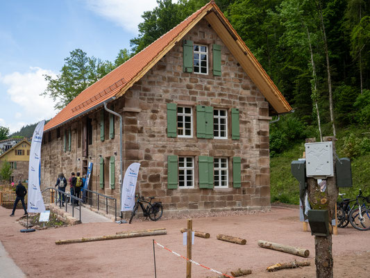 Die Rußhütte, Ausstellungsbereich des NABU Freudenstadt bei der Gartenschau TalX. FOTO: M. Pagel/NABU